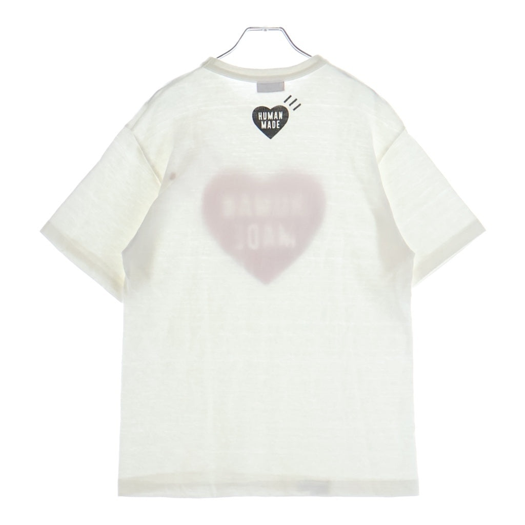 HUMAN MADE(ヒューマンメイド) GRAPHIC T-SHIRT グラフィッククルーネック半袖Tシャツ HM31TE016 ホワイト