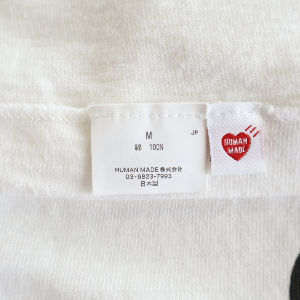 HUMAN MADE(ヒューマンメイド) GRAPHIC T-SHIRT グラフィッククルーネック半袖Tシャツ HM31TE016 ホワイト