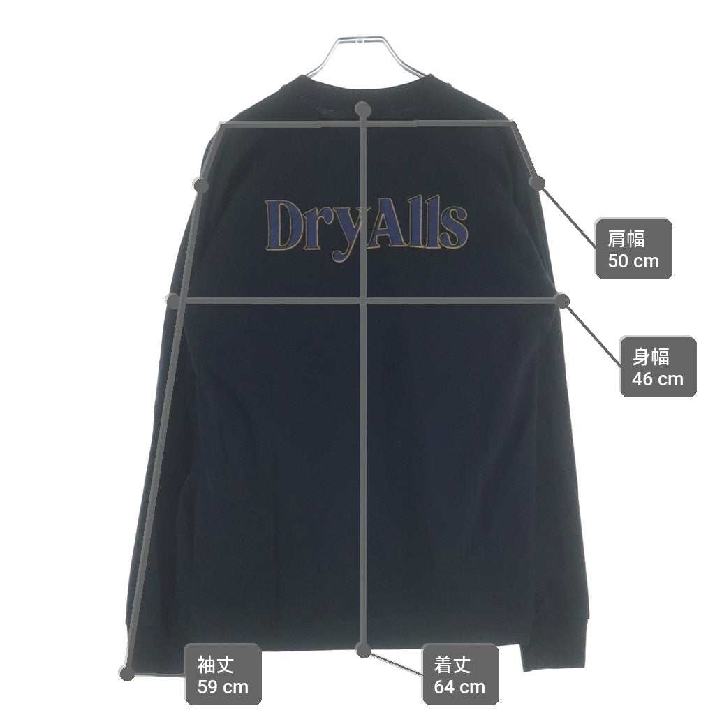 HUMAN MADE(ヒューマンメイド) GRAPHIC Dry Alls L/S T-SHIRT ドライオールズ グラフィック クルーネック長袖Tシャツ