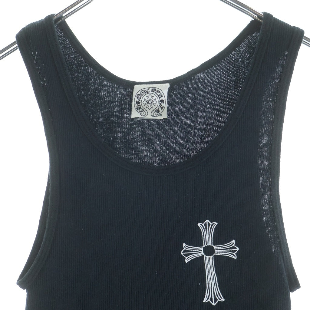 CHROME HEARTS(クロムハーツ) OLD Side Logo Tank Top CHプラス サイドスクロールロゴ タンクトップ ブラック ‐