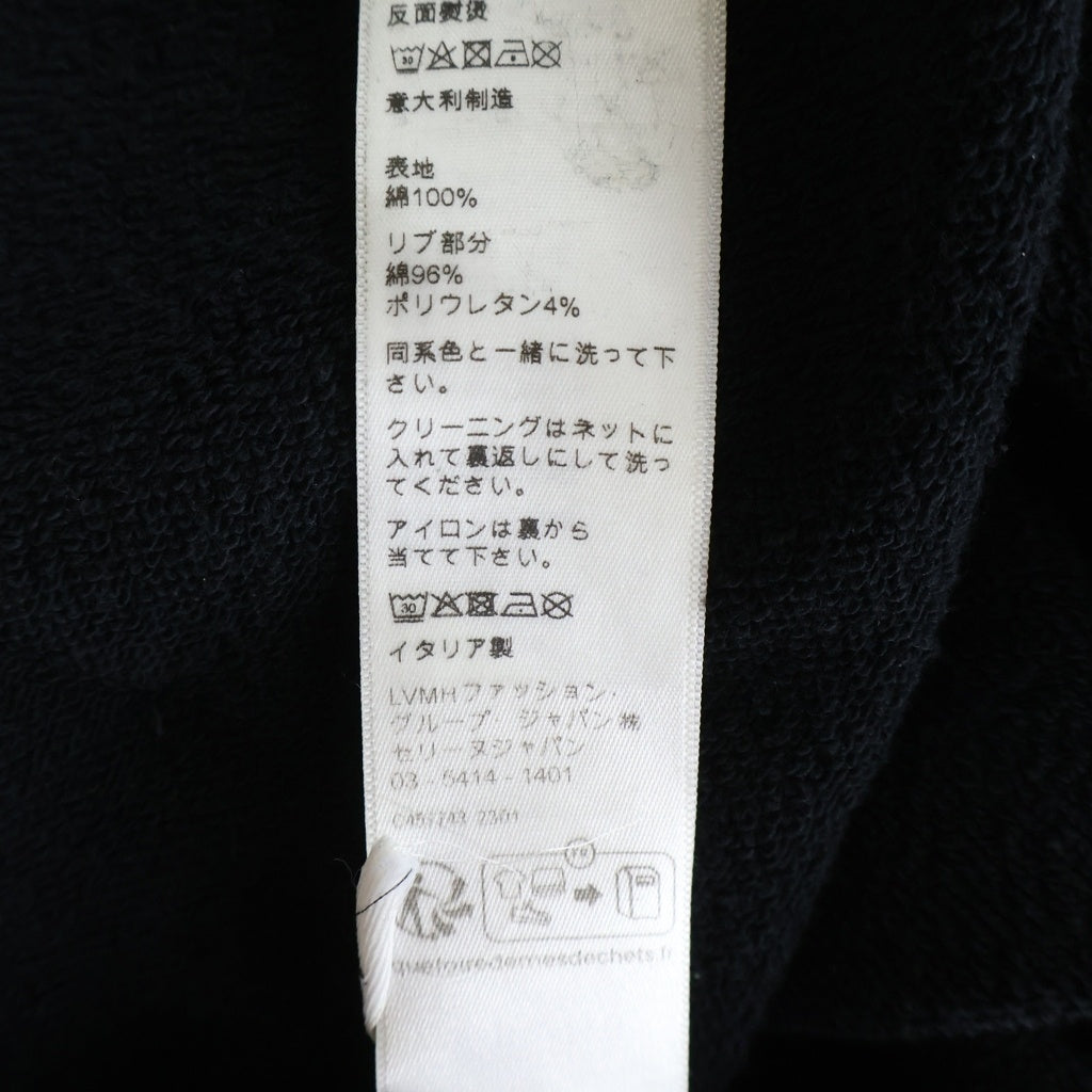 CELINE(セリーヌ) Classic logo pullover hoodie クラシックロゴ プルオーバーパーカー フーディ 2Y321670Q ブラック
