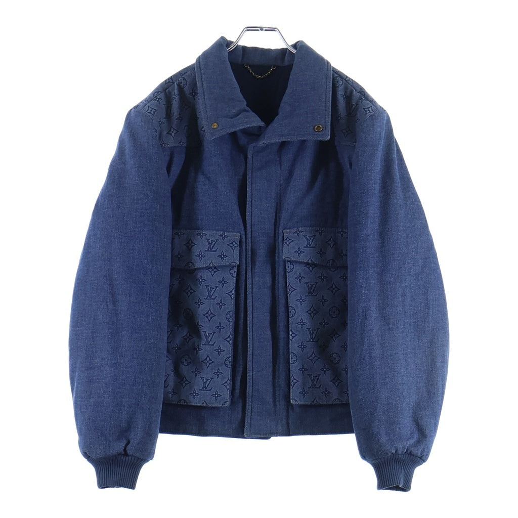 LOUIS VUITTON(ルイヴィトン) モノグラム パデッド デニムジャケット インディゴ RM231M SU0 HOB11W