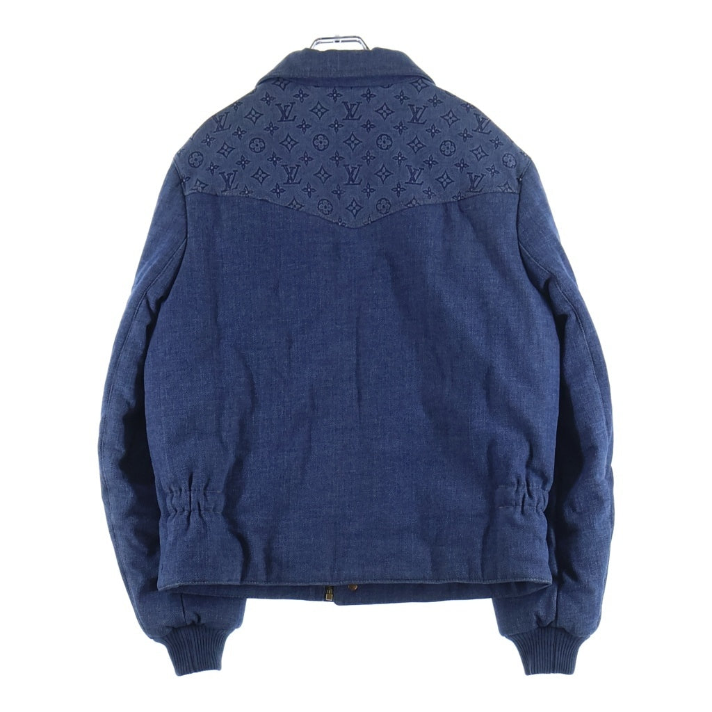 LOUIS VUITTON(ルイヴィトン) モノグラム パデッド デニムジャケット インディゴ RM231M SU0 HOB11W