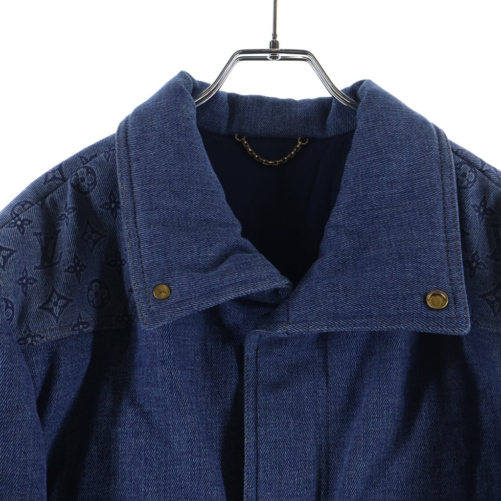 LOUIS VUITTON(ルイヴィトン) モノグラム パデッド デニムジャケット インディゴ RM231M SU0 HOB11W