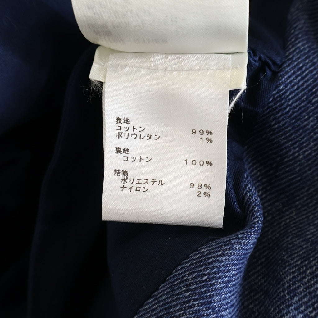 LOUIS VUITTON(ルイヴィトン) モノグラム パデッド デニムジャケット インディゴ RM231M SU0 HOB11W
