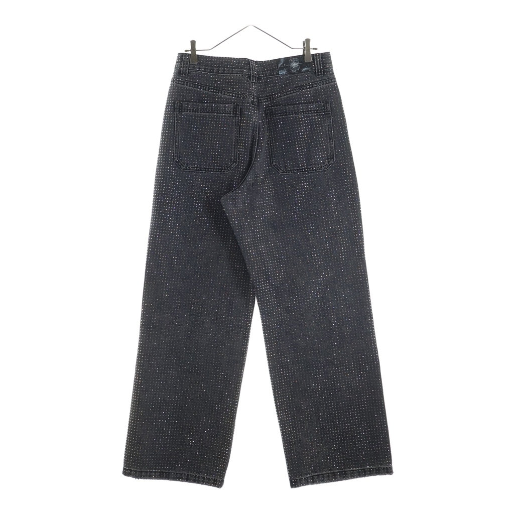 BIRTH OF ROYAL CHILD(バースオブロイヤルチャイルド) STELLAR PAVE JEANS ステラ パヴェ ジーンズ グレー