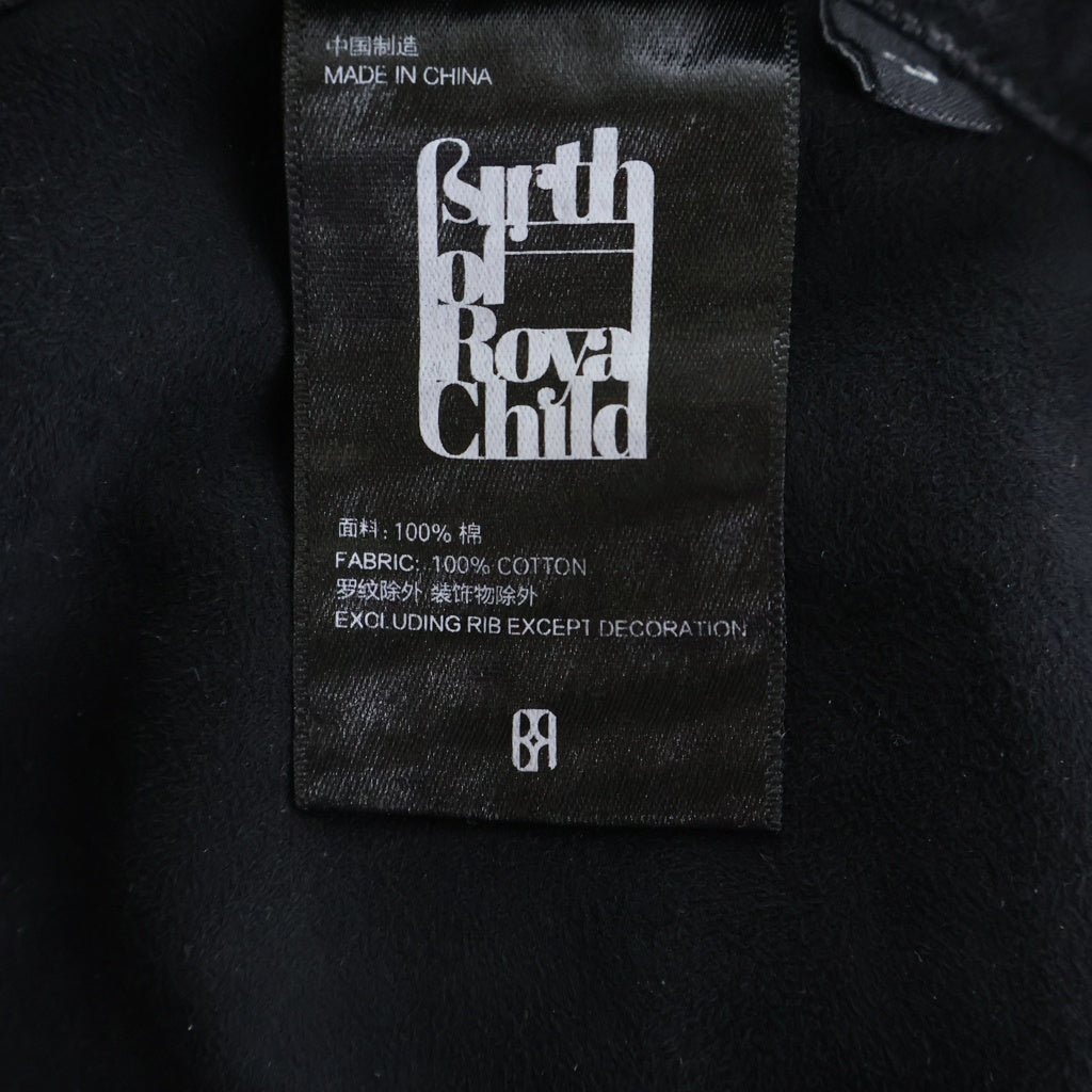 BIRTH OF ROYAL CHILD(バースオブロイヤルチャイルド) STELLAR PAVE JEANS ステラ パヴェ ジーンズ グレー