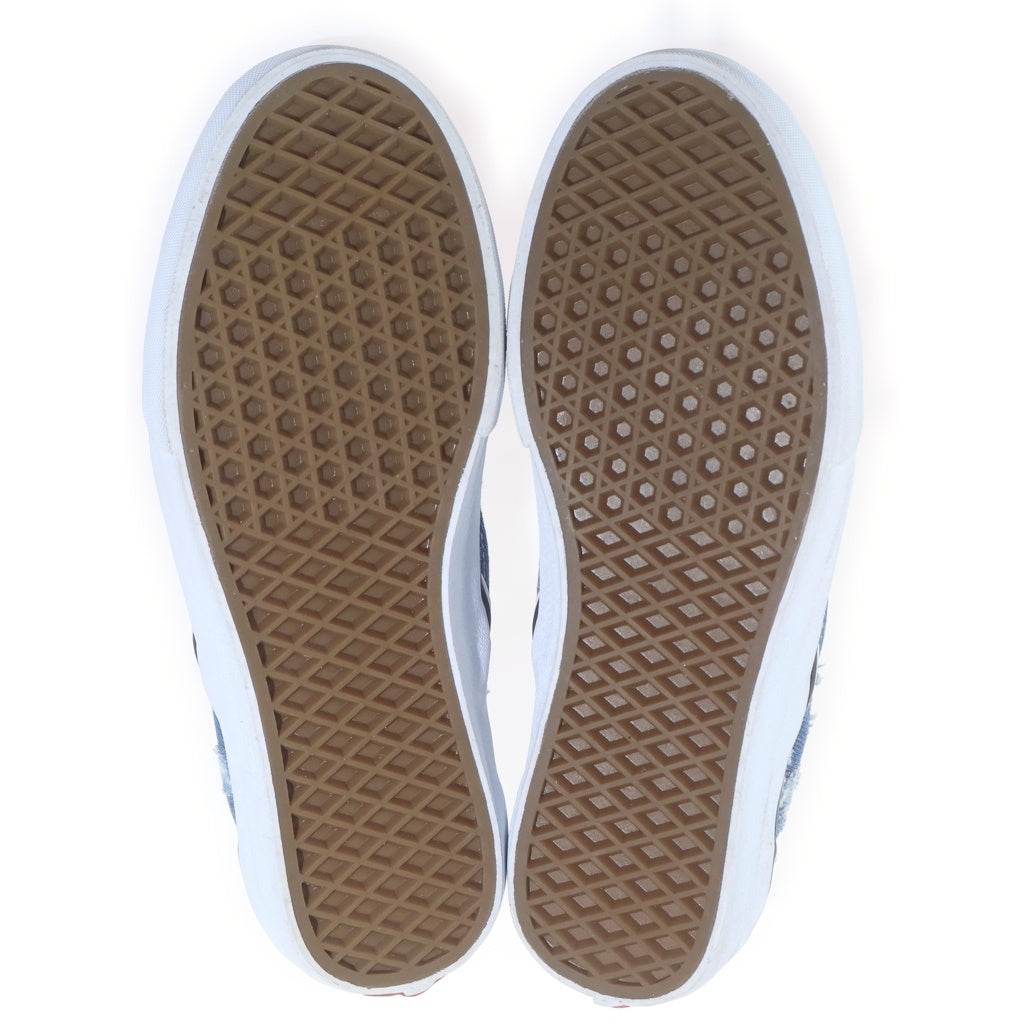 SUPREME(シュプリーム) ×VANS Hole Punch Denim Slip-On Pro VN0A38DD2DD US9/27cm スリッポン デニム
