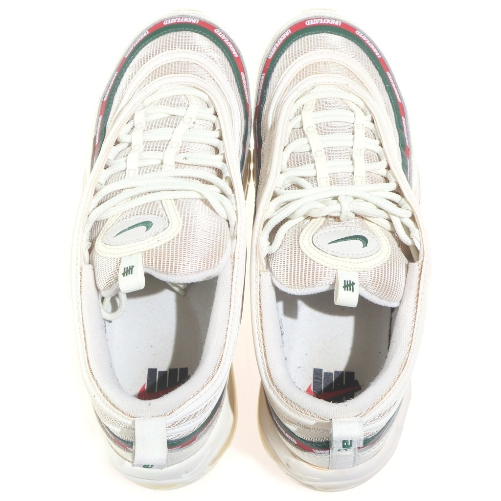 NIKE(ナイキ) ×UNDEFEATED AIR MAX 97 OG アンディフィーテッド エアマックス97ローカットスニーカー AJ1986-100 US9.5/27.5cm ホワイト