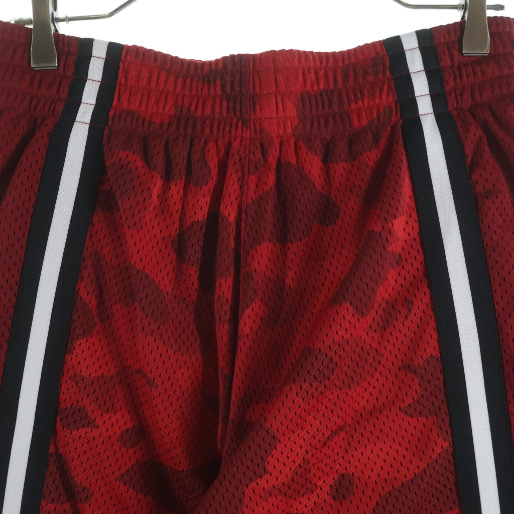A BATHING APE(アベイシングエイプ) 20SS Color Camo Mesh Shorts ロゴ スター ライン 001SPG301008X メッシュショーツ レッド