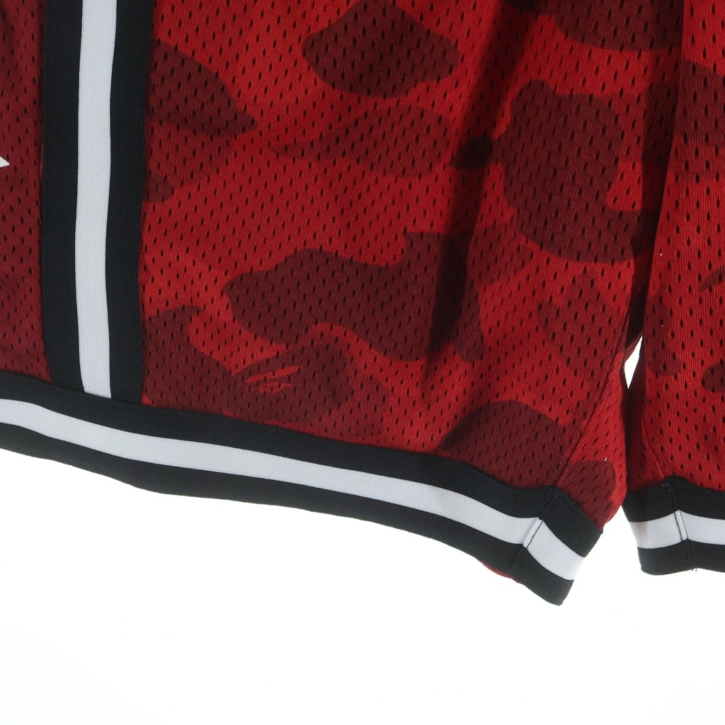 A BATHING APE(アベイシングエイプ) 20SS Color Camo Mesh Shorts ロゴ スター ライン 001SPG301008X メッシュショーツ レッド
