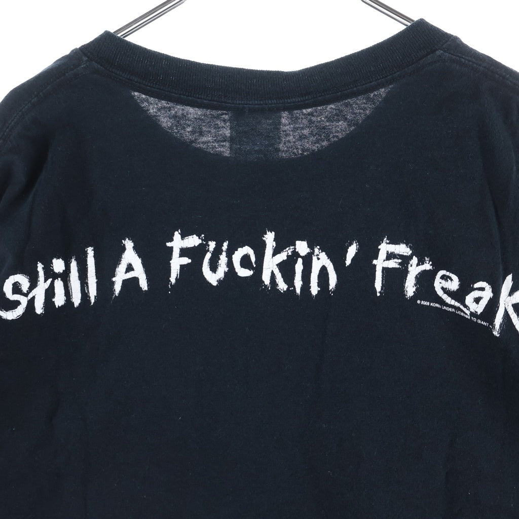 VINTAGE(ヴィンテージ) 00s KORN STILL A FUCKIN FREAK クルーネックTシャツ ブラック -