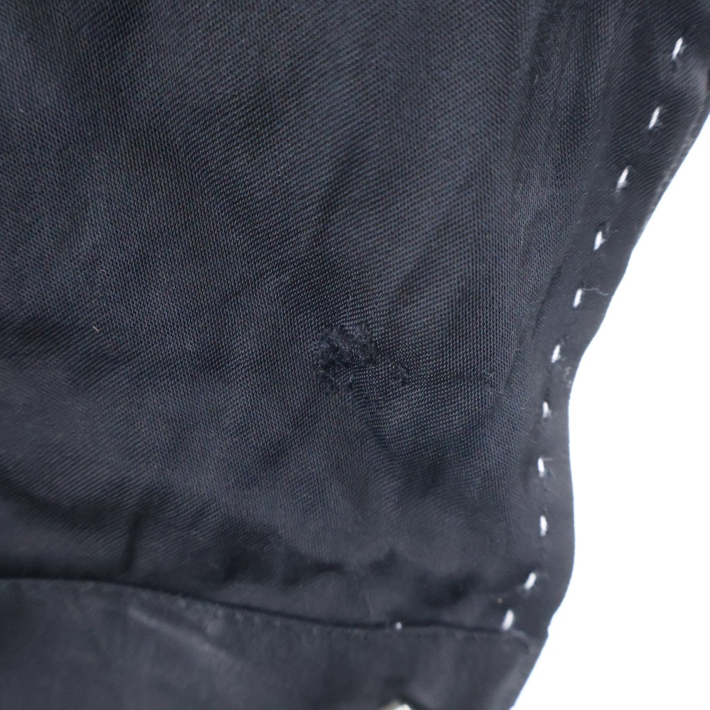 NEXUS7(ネクサスセブン) 2nd JKT AM レーヨン フロントプリーツ RWS-NUA-J0B ジャケット ブラック
