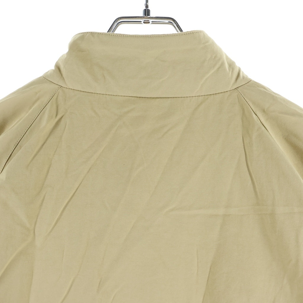 BARACUTA(バラクータ) G-9 ハリントンジャケット 裏地タータンチェック ベージュ -