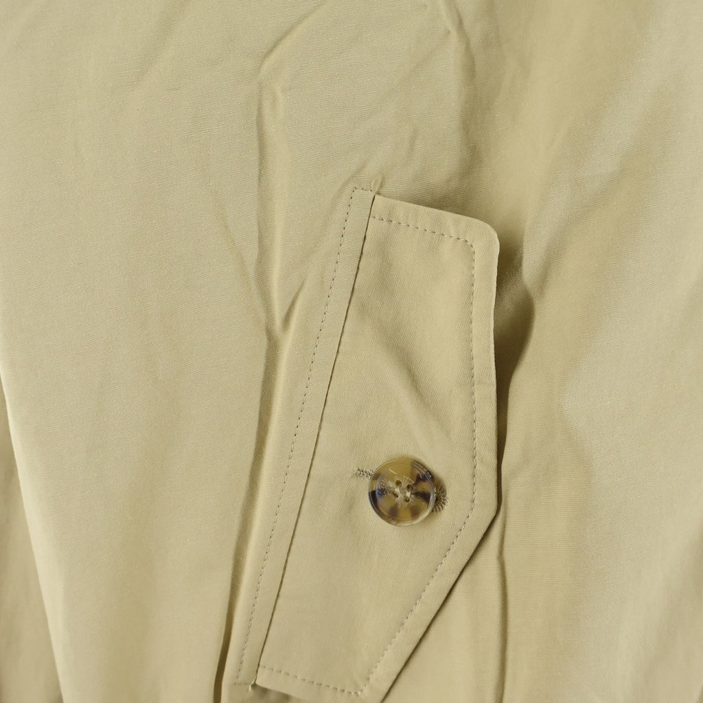 BARACUTA(バラクータ) G-9 ハリントンジャケット 裏地タータンチェック ベージュ -