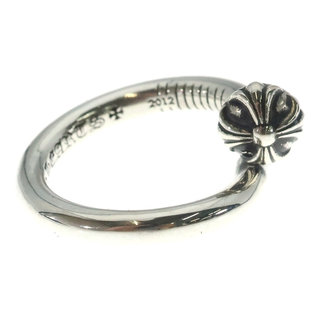 CHROME HEARTS(クロムハーツ) NAIL CRSBALL ネイル クロスボール リング シルバー BCA349 -