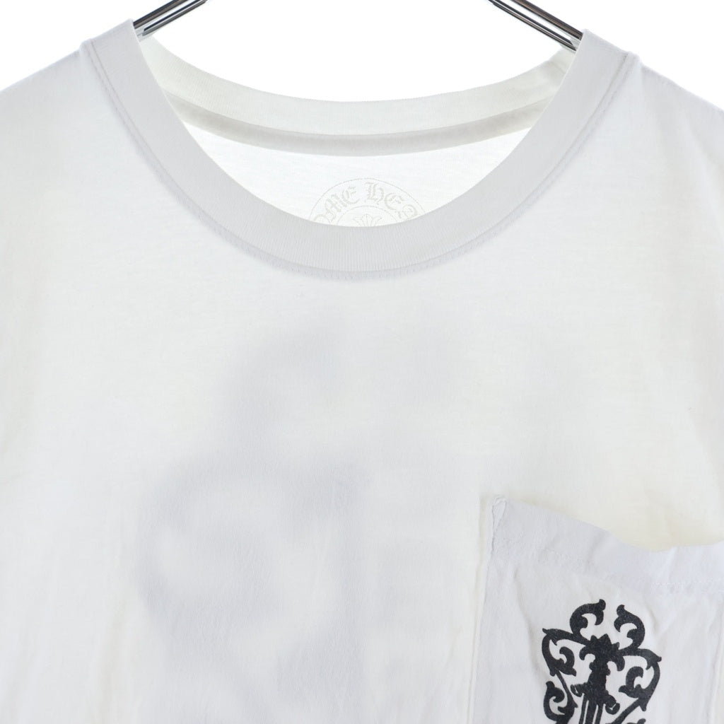 CHROME HEARTS(クロムハーツ) CH S/S バックヴァインダガー英字ロゴプリント 半袖Tシャツ