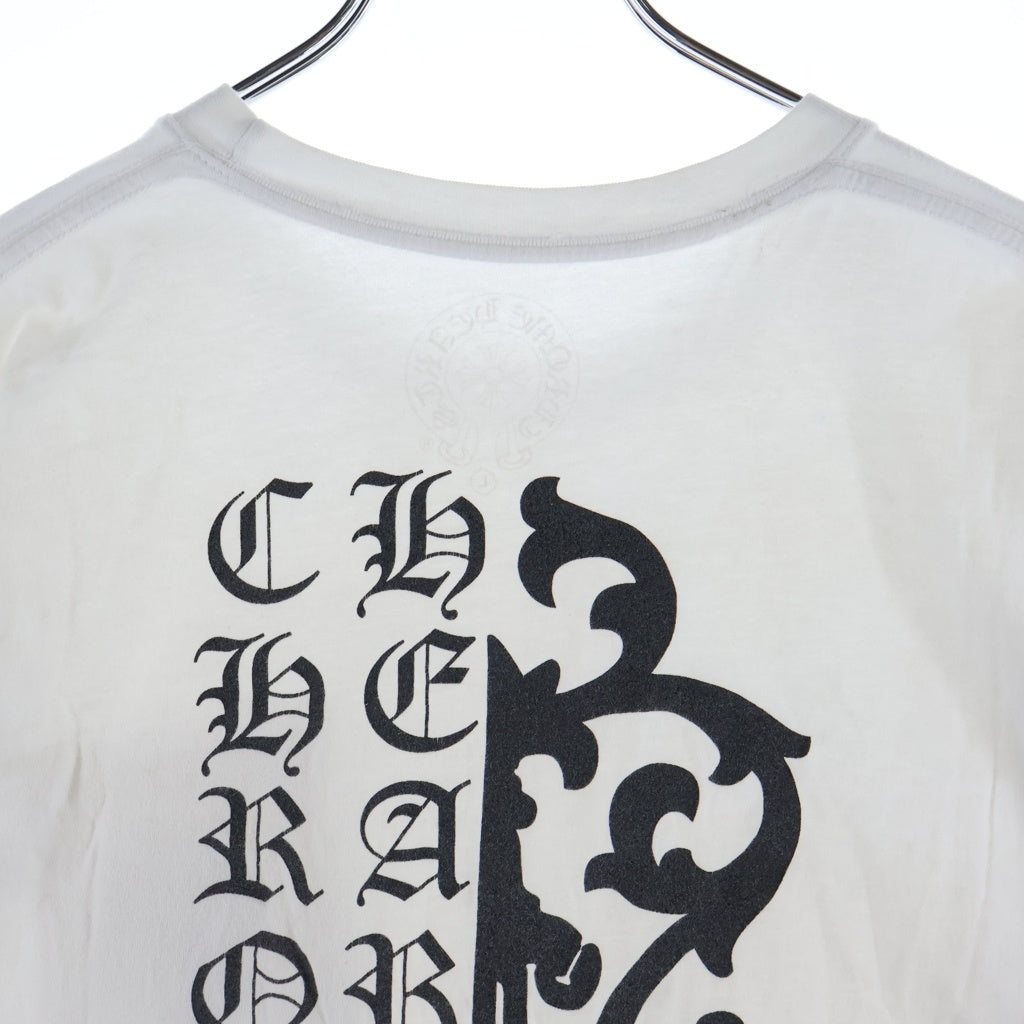 CHROME HEARTS(クロムハーツ) CH S/S バックヴァインダガー英字ロゴプリント 半袖Tシャツ