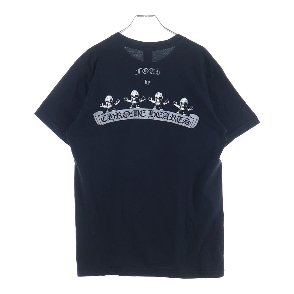 CHROME HEARTS(クロムハーツ) CH FOTI S/S TEE フォティ ハリスティータプリント 半袖Tシャツカットソー ブラック