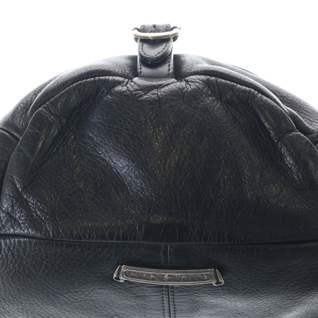 CHROME HEARTS(クロムハーツ) #1 SNAT PACK スナットパック ダガージップ ガンスリンガーベルト レザーウエストバッグ ブラック