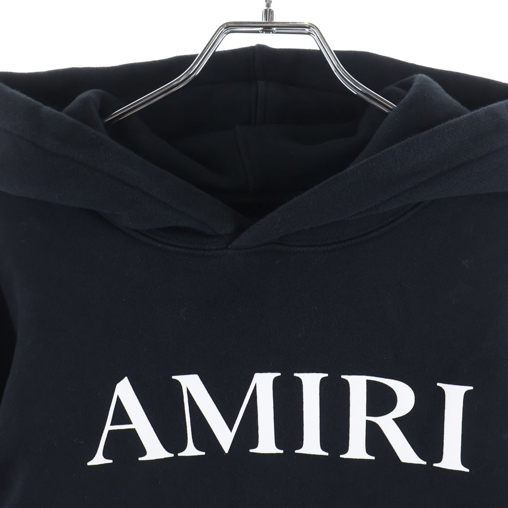AMIRI(アミリ) 25SS ロゴ AWJYHD1019 プルオーバーパーカー ブラック