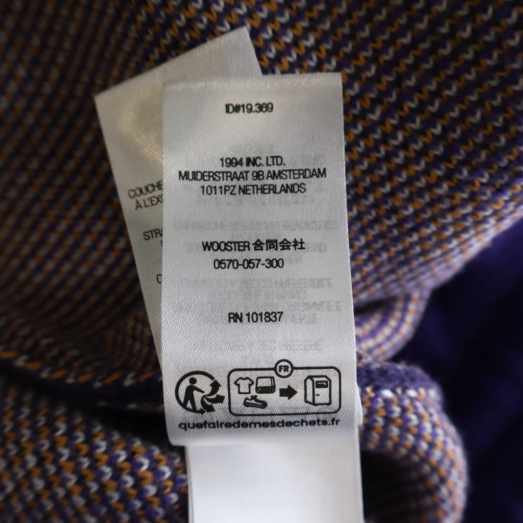 SUPREME(シュプリーム) 24AW ×Umbro Knit Soccer Short ロゴプリント ハーフパンツ パープル
