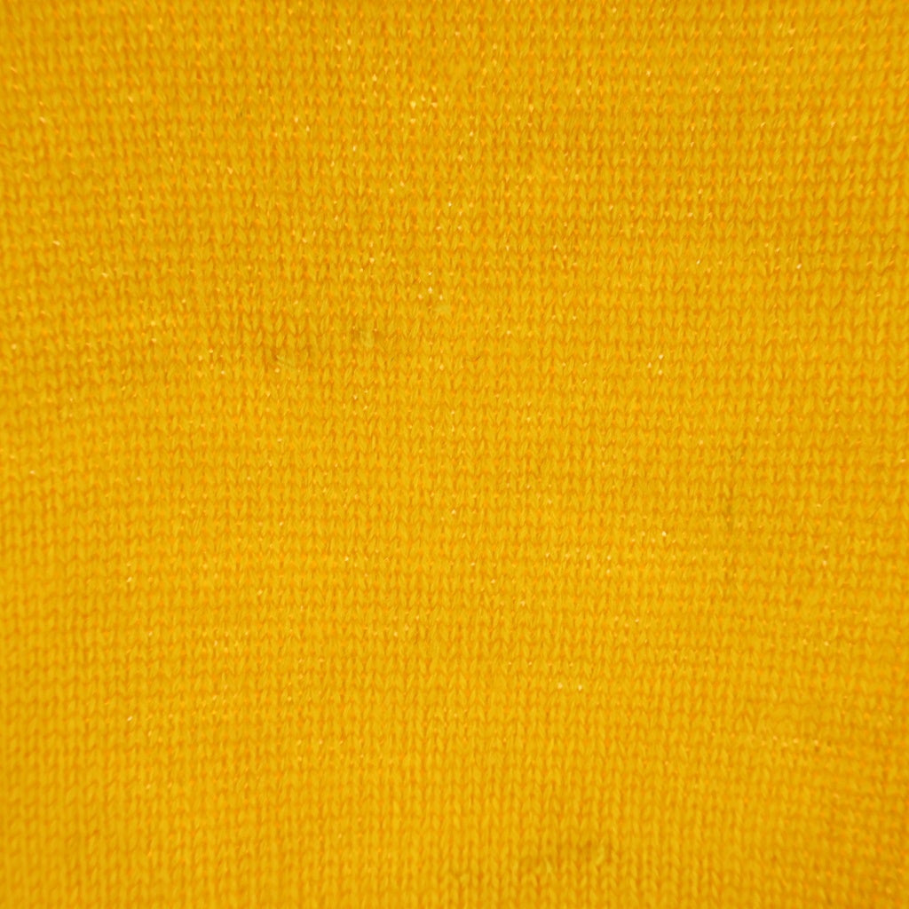 VINTAGE(ヴィンテージ) 40s NELSON KNITTING MILLSCO ロングリブ ウール レタードセーター イエロー -