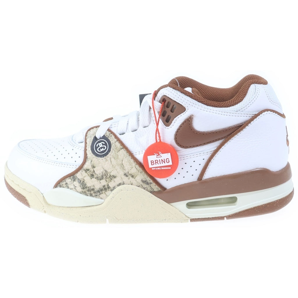 NIKE(ナイキ) ×Stussy Air Flight 89 Low SP ステューシー エアフライト89SP ローカットスニーカー ホワイト FD6475-100