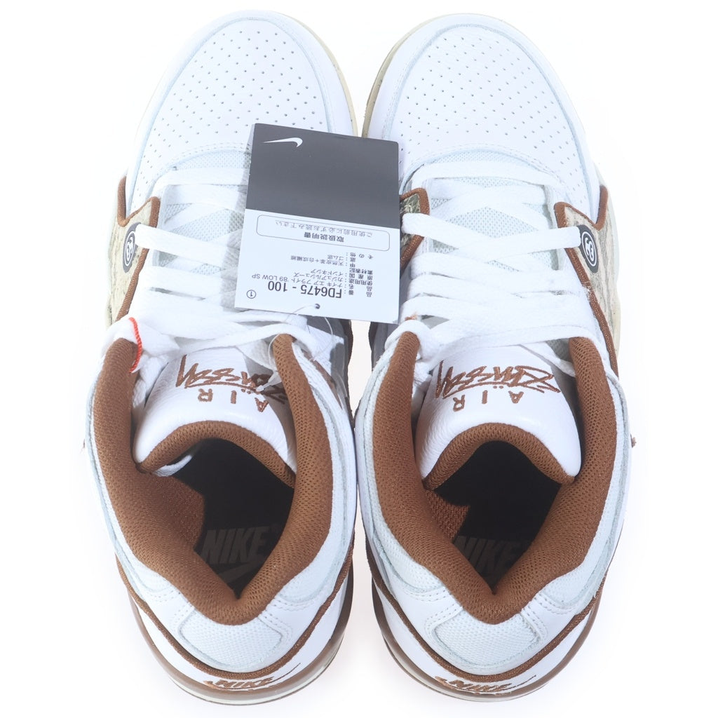 NIKE(ナイキ) ×Stussy Air Flight 89 Low SP ステューシー エアフライト89SP ローカットスニーカー ホワイト FD6475-100