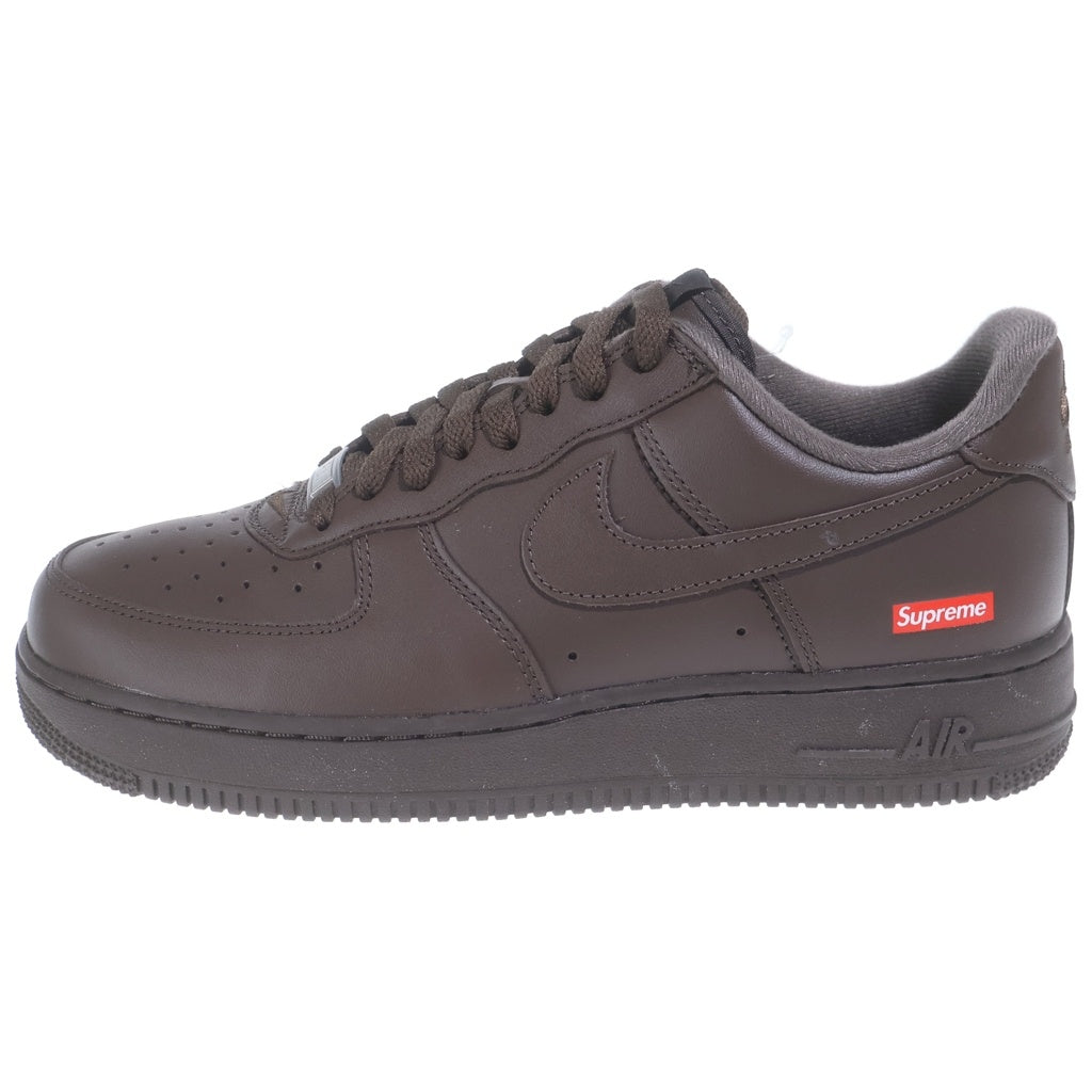 NIKE(ナイキ) ×Supreme Air Force 1 エアフォース1 ローカットスニーカー CU9255-200 ブラウン