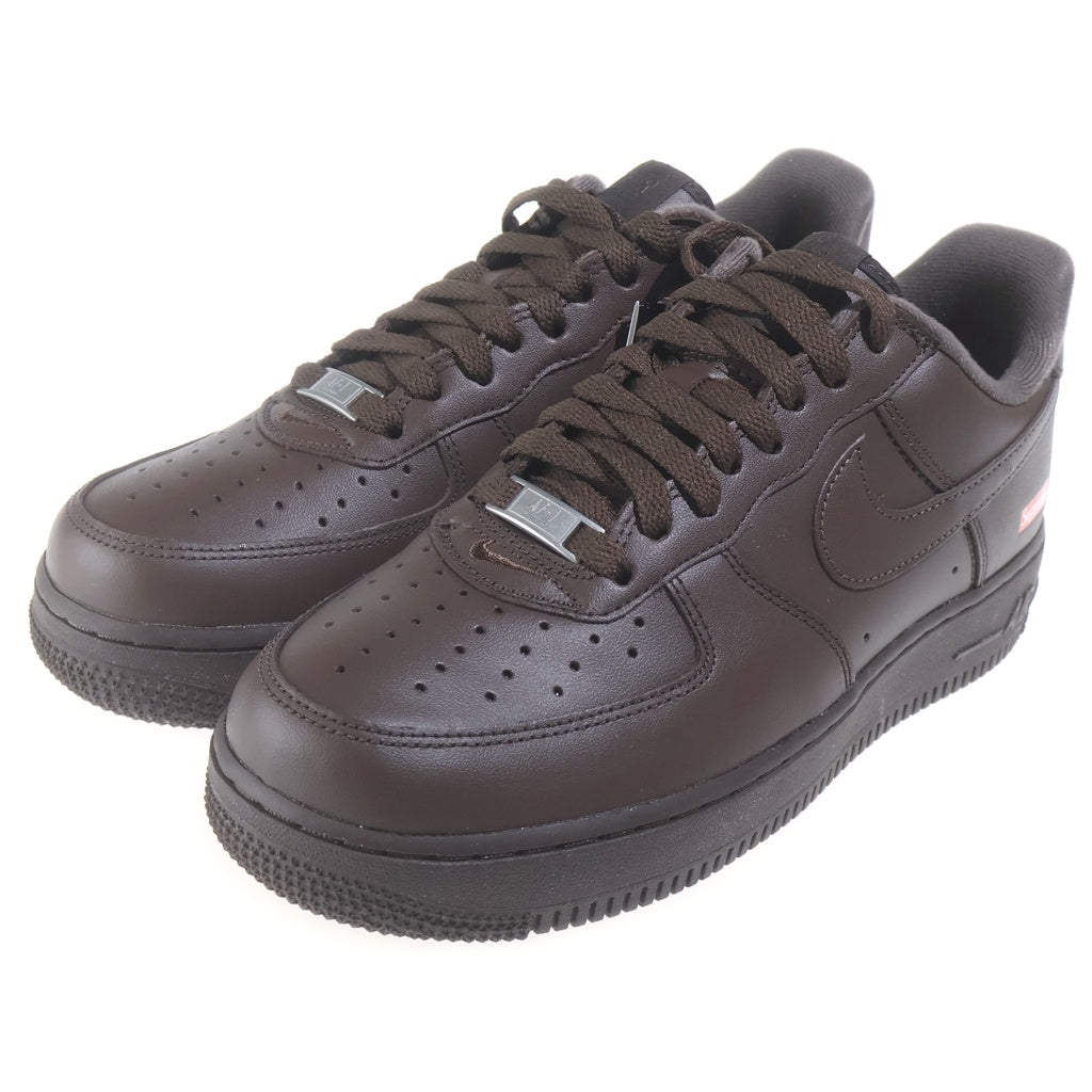 NIKE(ナイキ) ×Supreme Air Force 1 エアフォース1 ローカットスニーカー CU9255-200 ブラウン
