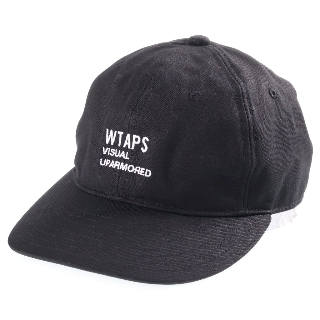 WTAPS(ダブルタップス) 25SS T-6M 02 CAP / COTTON.TWILL 6パネルキャップ ブラック 251HCDT-HT02