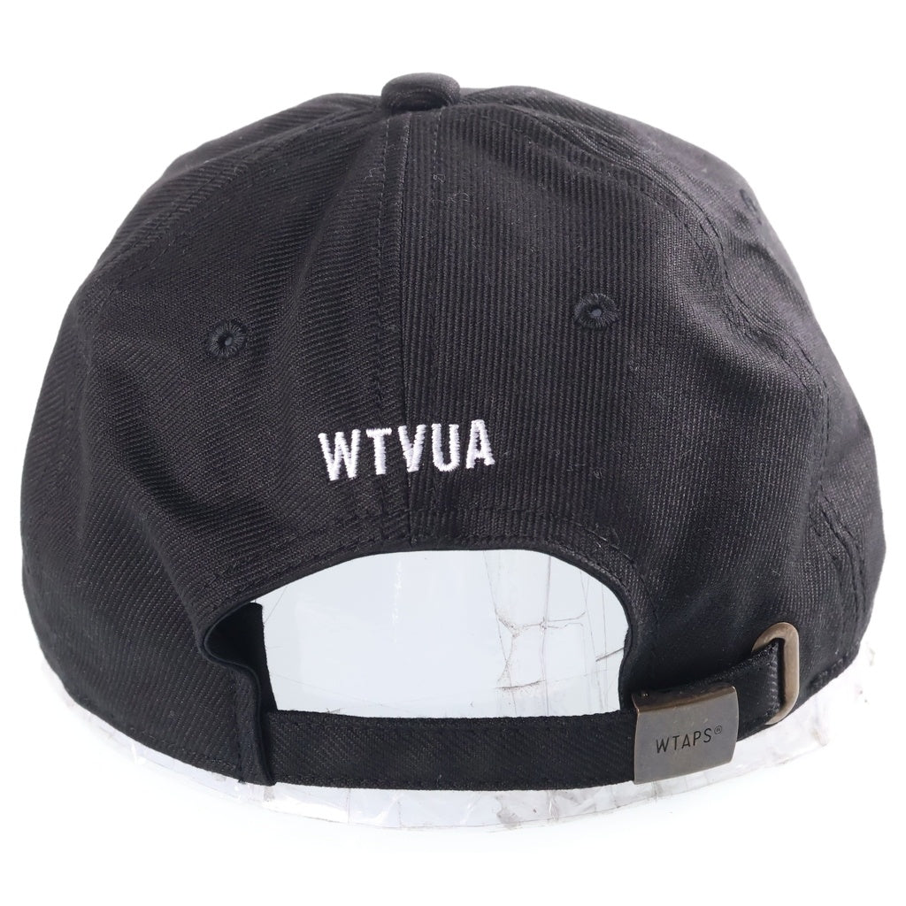 WTAPS(ダブルタップス) 25SS T-6M 02 CAP / COTTON.TWILL 6パネルキャップ ブラック 251HCDT-HT02