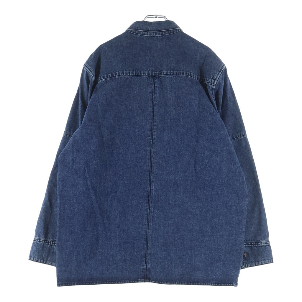CHROME HEARTS(クロムハーツ) LAST BITE ラストバイト クロスボールボタンデニム長袖シャツ インディゴ ‐