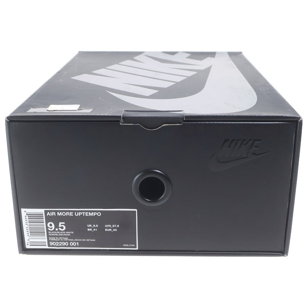 NIKE(ナイキ) ×SUPREME AIR MORE UPTEMPO シュプリーム エアモアアップテンポ モアテン ハイカットスニーカー US9.5/27.5cm 902290-001 ブラック