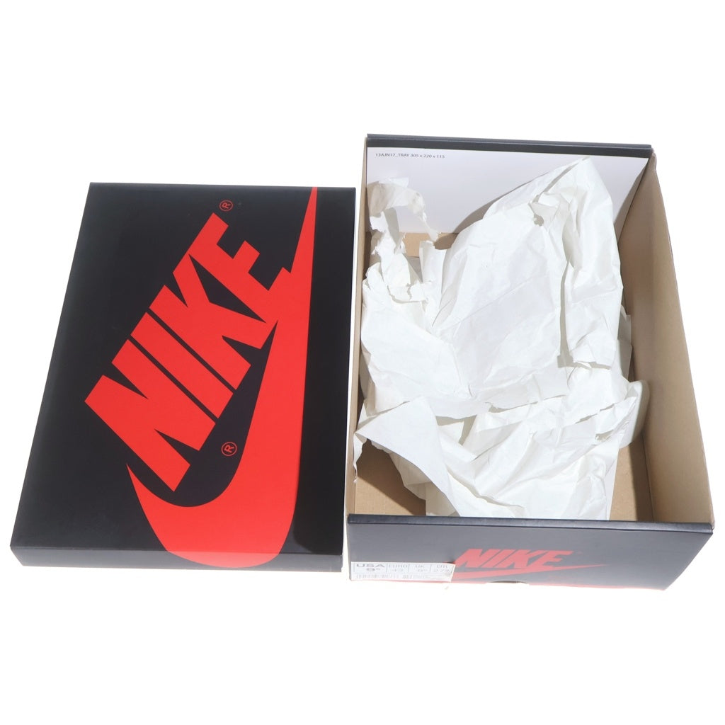 NIKE(ナイキ) AIR JORDAN1 RETRO HIGH OG BRED BANNED エアジョーダン1 レトロ ブレッド バンド ハイカットスニーカー ブラック/レッド US9.5/27.5cm 555088-001