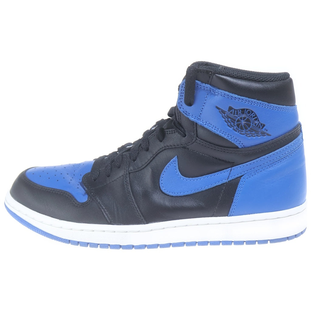 NIKE(ナイキ) AIR JORDAN1 RETRO HIGH OG エアジョーダン1 ロイヤル 2017 ハイカットスニーカー ブルー US10/28cm 555088-007