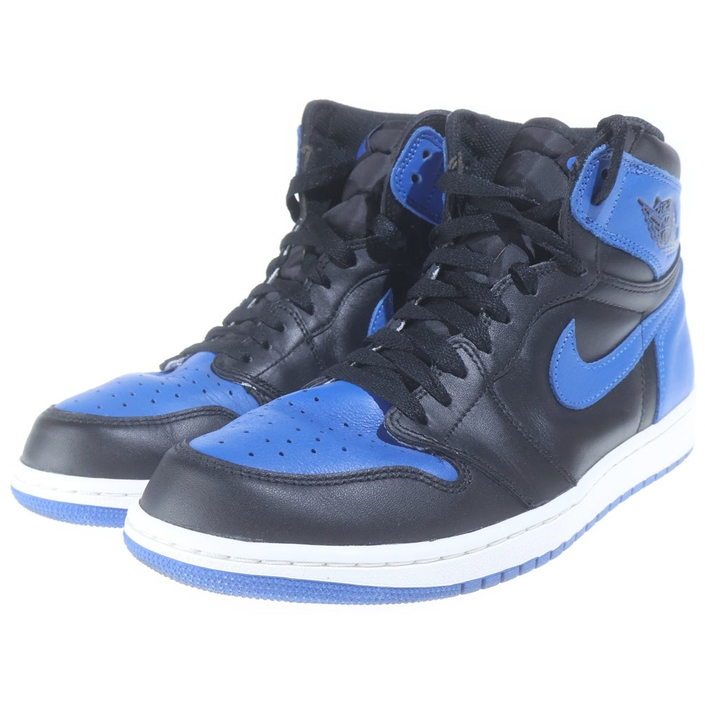 NIKE(ナイキ) AIR JORDAN1 RETRO HIGH OG エアジョーダン1 ロイヤル 2017 ハイカットスニーカー ブルー US10/28cm 555088-007