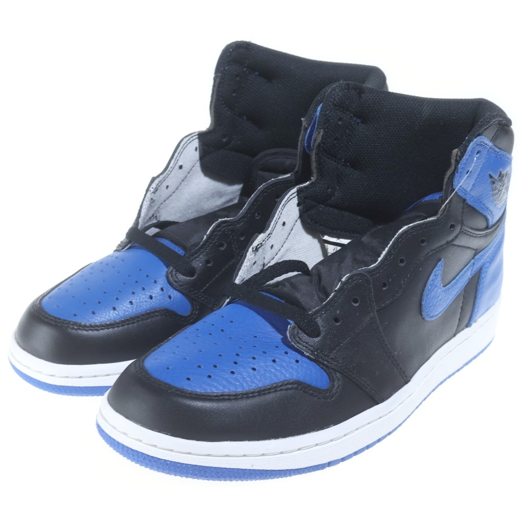 NIKE(ナイキ) AIR JORDAN1 RETRO HIGH OG エアジョーダン1 ロイヤル 2017 ハイカットスニーカー ブルー US8.5/26.5cm 555088-008