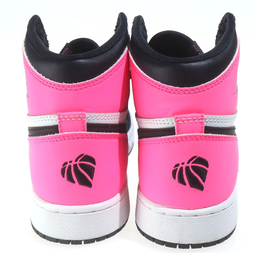 NIKE(ナイキ) Air Jordan 1 Retro High エアジョーダン1 レトロ ハイカットスニーカー 881426-009 ホワイト/ピンク レディース