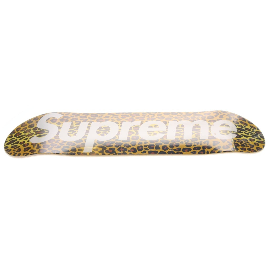 SUPREME(シュプリーム) 09AW Leopard Skateboard Deck レオパード スケートボード イエロー/レッド ‐