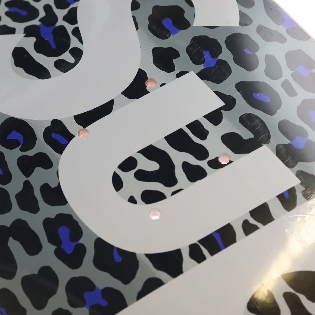 SUPREME(シュプリーム) 09AW Leopard Skateboard Deck レオパード スケートボード ブルー/レッド ‐