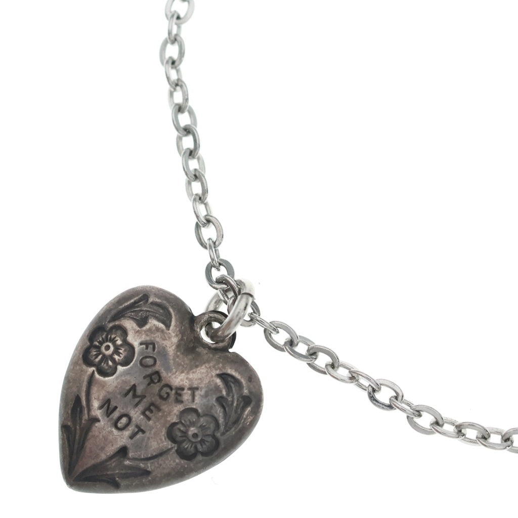 VINTAGE(ヴィンテージ) Sweetheart Jewelry FORGET ME NOT ハート ネックレス レディース