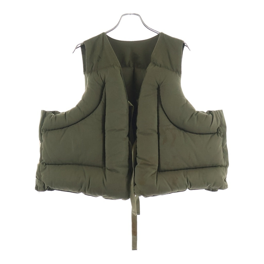 VINTAGE(ヴィンテージ) 40s-50s JAPARA KAPOK FLOATING VEST KEEP-A-FLOAT Life Preserver Vest H.S.WHITE MFG社製 ベスト カーキ COPY-C-20M11-2-53