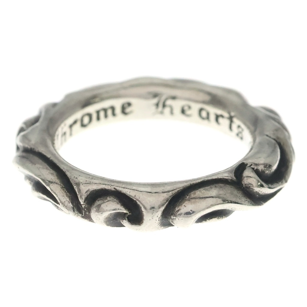 CHROME HEARTS(クロムハーツ) SCRL BAND スクロールバンド リング シルバー BCA351