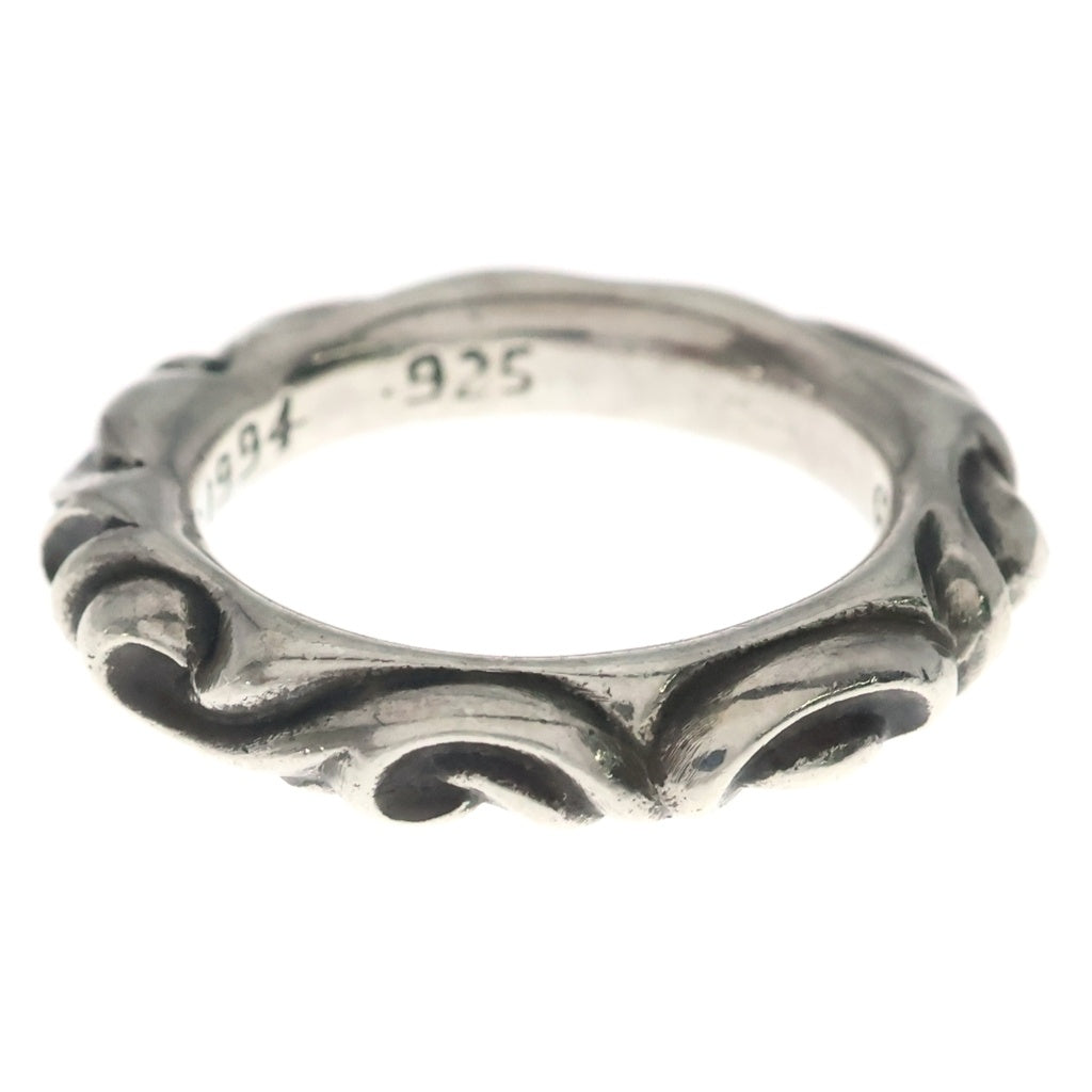 CHROME HEARTS(クロムハーツ) SCRL BAND スクロールバンド リング シルバー BCA351