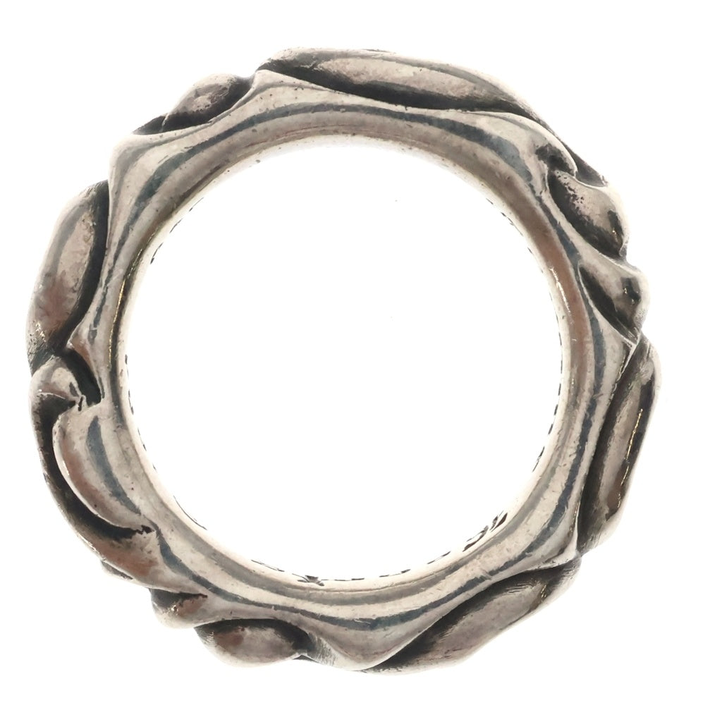 CHROME HEARTS(クロムハーツ) SCRL BAND スクロールバンド リング シルバー BCA351