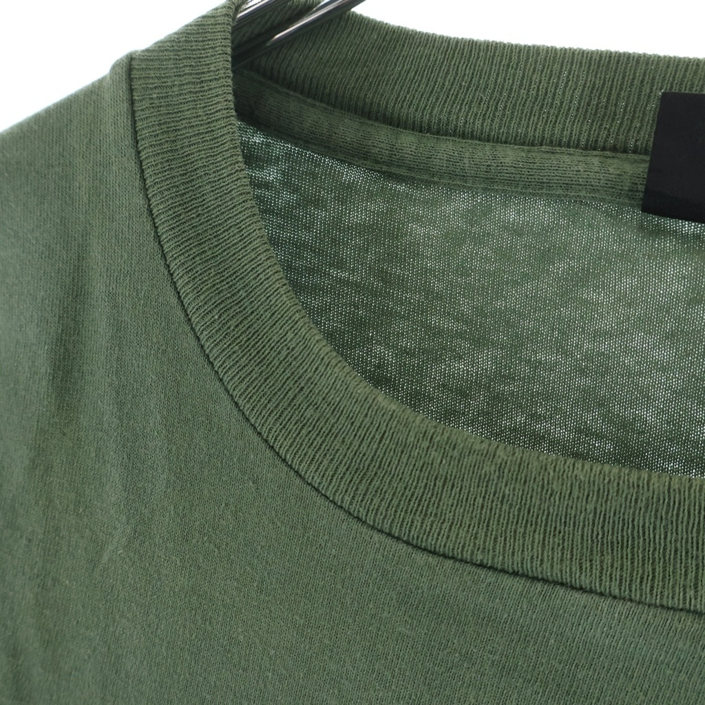 VINTAGE(ヴィンテージ) 90s Kermit カーミット クルーネック半袖Tシャツ USA製 カーキ ‐