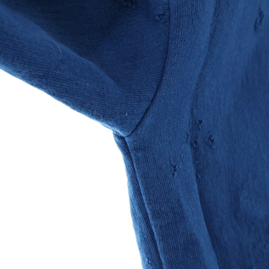 GIVENCHY(ジバンシィ) DESTROY HOODIE デストロイドフーディ BMJ03H3Y42 プルオーバーパーカー ブルー