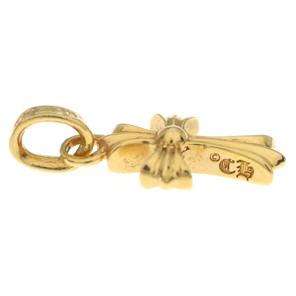 CHROME HEARTS(クロムハーツ) 22K CRS BBYFAT P/DIA ベイビーファットクロス PAVEダイヤ ペンダントトップ ゴールド BCA035